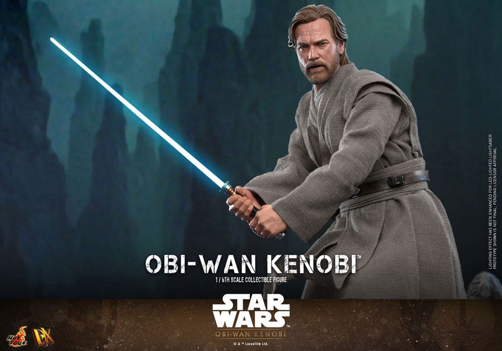 OBI-WAN KENOBI 30 CM FIGURA 1/6 HOT TOYS STAR WARS SERIE