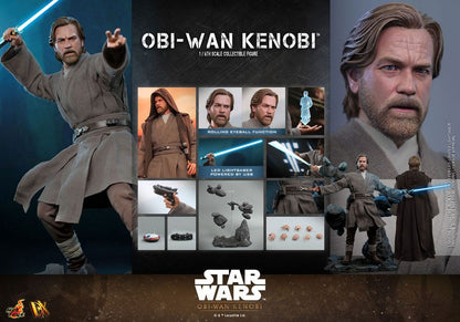 OBI-WAN KENOBI 30 CM FIGURA 1/6 HOT TOYS STAR WARS SERIE
