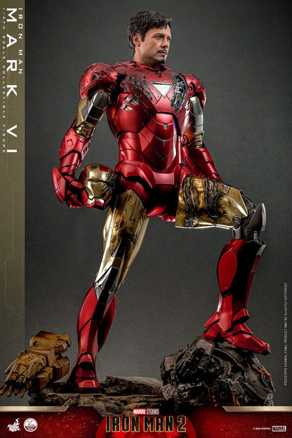 IRON MAN 2 FIGURA 1/4 IRON MAN MARK VI 48 CM | HOT TOYS – LÍNEA QUARTER SCALE