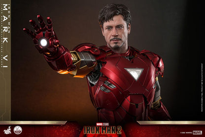 IRON MAN 2 FIGURA 1/4 IRON MAN MARK VI 48 CM | HOT TOYS – LÍNEA QUARTER SCALE