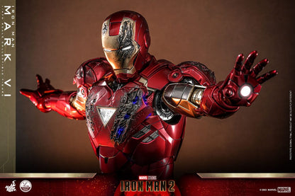 IRON MAN 2 FIGURA 1/4 IRON MAN MARK VI 48 CM | HOT TOYS – LÍNEA QUARTER SCALE