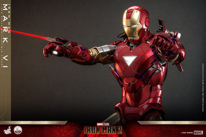 IRON MAN 2 FIGURA 1/4 IRON MAN MARK VI 48 CM | HOT TOYS – LÍNEA QUARTER SCALE