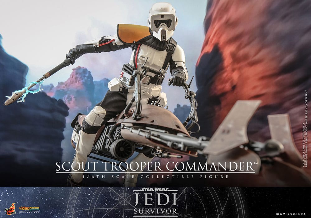 SCOUT TROOPER COMMANDER 1/6 – STAR WARS JEDI SURVIVOR – FIGURA HOT TOYS