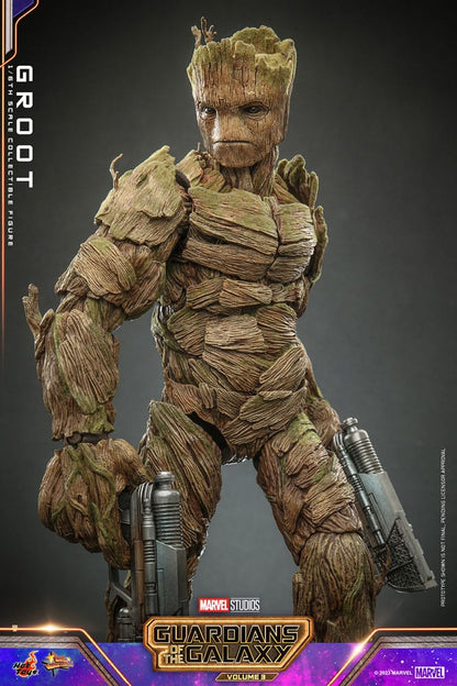 GROOT – FIGURA 1/6 HOT TOYS GUARDIANES DE LA GALAXIA VOL. 3 32 CM