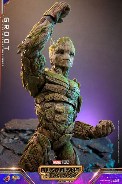 GROOT – FIGURA 1/6 HOT TOYS GUARDIANES DE LA GALAXIA VOL. 3 32 CM