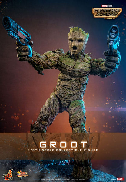 GROOT – FIGURA 1/6 HOT TOYS GUARDIANES DE LA GALAXIA VOL. 3 32 CM