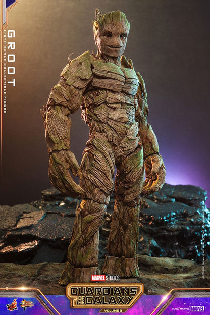 GROOT – FIGURA 1/6 HOT TOYS GUARDIANES DE LA GALAXIA VOL. 3 32 CM