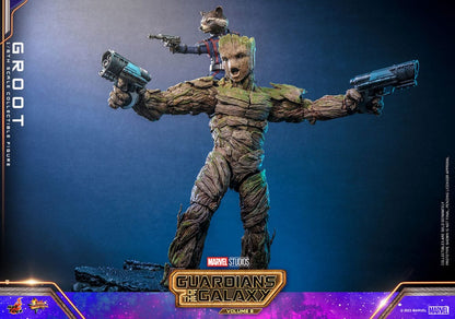 GROOT – FIGURA 1/6 HOT TOYS GUARDIANES DE LA GALAXIA VOL. 3 32 CM