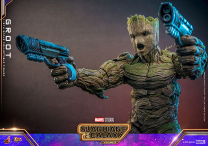 GROOT – FIGURA 1/6 HOT TOYS GUARDIANES DE LA GALAXIA VOL. 3 32 CM