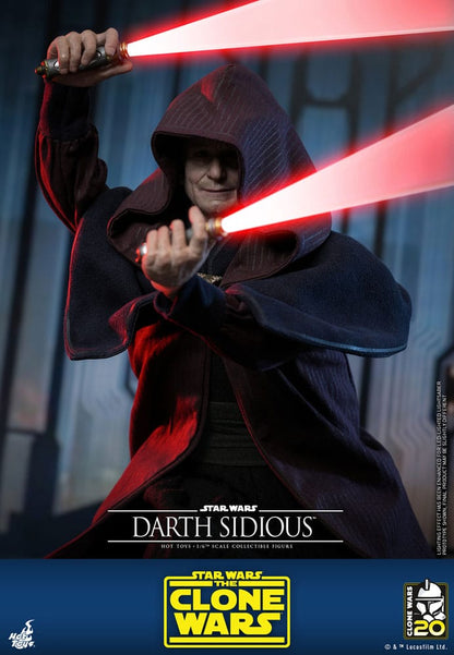 DARTH SIDIOUS – FIGURA MOVIE MASTERPIECE 1/6 (HOT TOYS – STAR WARS: THE CLONE WARS)