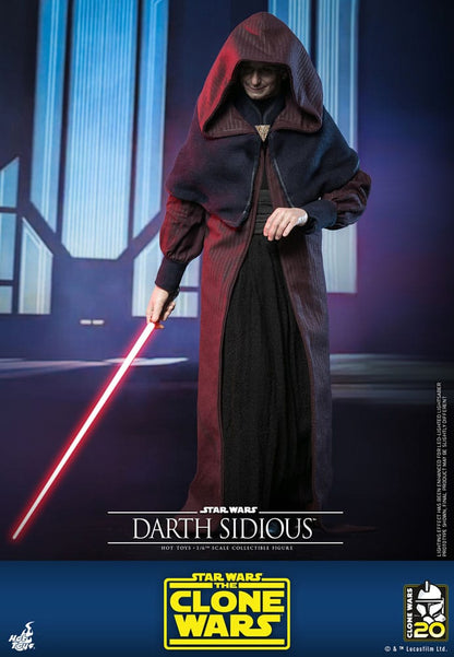 DARTH SIDIOUS – FIGURA MOVIE MASTERPIECE 1/6 (HOT TOYS – STAR WARS: THE CLONE WARS)
