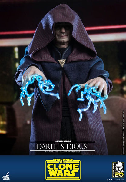 DARTH SIDIOUS – FIGURA MOVIE MASTERPIECE 1/6 (HOT TOYS – STAR WARS: THE CLONE WARS)