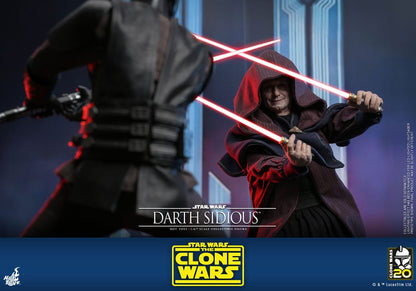 DARTH SIDIOUS – FIGURA MOVIE MASTERPIECE 1/6 (HOT TOYS – STAR WARS: THE CLONE WARS)
