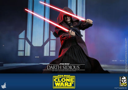DARTH SIDIOUS – FIGURA MOVIE MASTERPIECE 1/6 (HOT TOYS – STAR WARS: THE CLONE WARS)