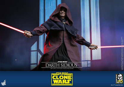 DARTH SIDIOUS – FIGURA MOVIE MASTERPIECE 1/6 (HOT TOYS – STAR WARS: THE CLONE WARS)