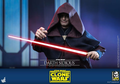 DARTH SIDIOUS – FIGURA MOVIE MASTERPIECE 1/6 (HOT TOYS – STAR WARS: THE CLONE WARS)