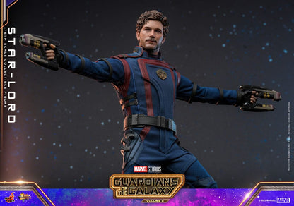 STAR-LORD 1/6 HOT TOYS GUARDIANES DE LA GALAXIA VOL. 3 MOVIE MASTERPIECE FIGURA 31 CM