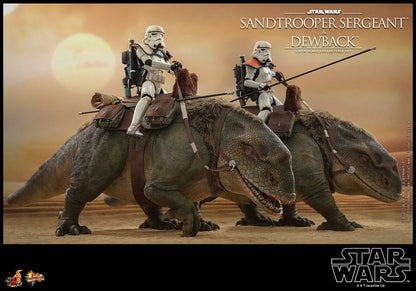 SANDTROOPER SERGEANT & DEWBACK – PACK DE 2 FIGURAS 1/6 (HOT TOYS – STAR WARS EPISODE IV)