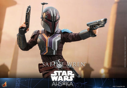 SABINE WREN FIGURA 1/6 28 CM STAR WARS AHSOKA HOT TOYS
