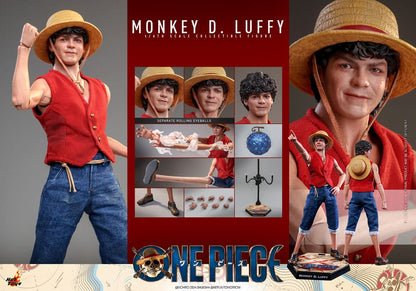 MONKEY D. LUFFY – ONE PIECE (NETFLIX) FIGURA 1/6 HOT TOYS MOVIE MASTERPIECE