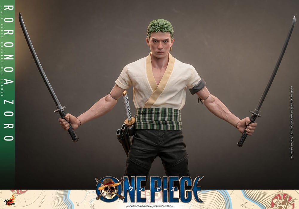 RORONOA ZORO – ONE PIECE (NETFLIX) FIGURA 1/6 HOT TOYS MOVIE MASTERPIECE