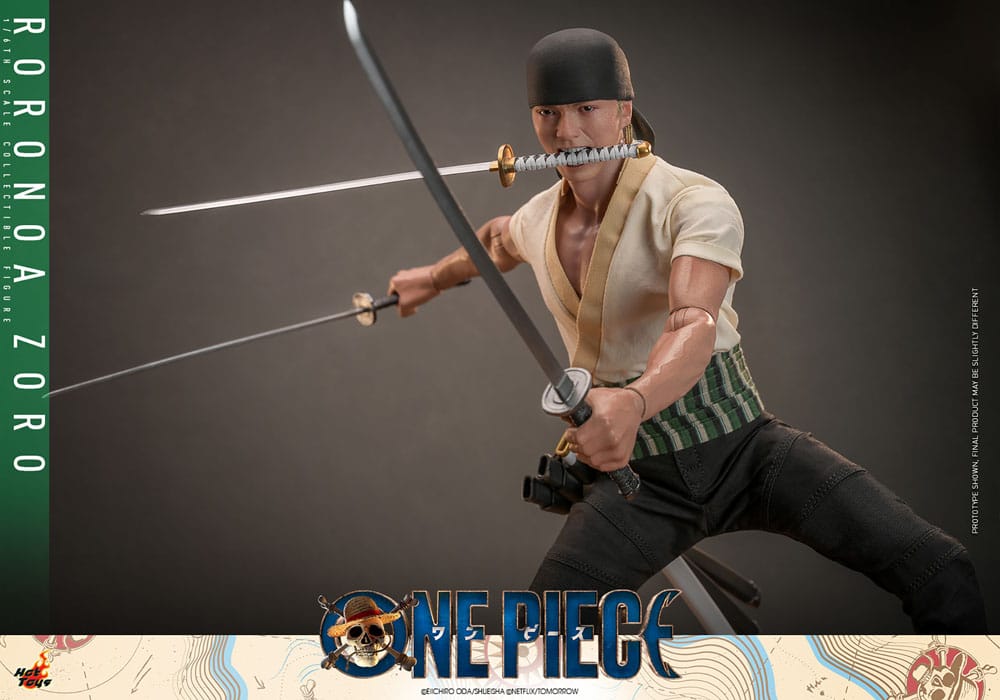 RORONOA ZORO – ONE PIECE (NETFLIX) FIGURA 1/6 HOT TOYS MOVIE MASTERPIECE