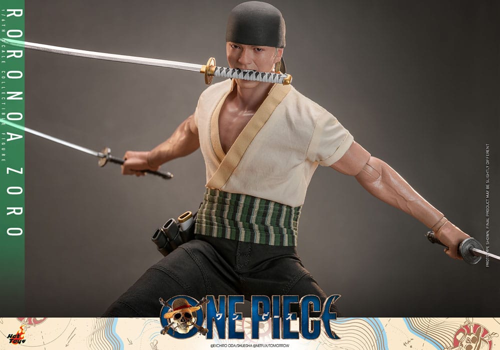 RORONOA ZORO – ONE PIECE (NETFLIX) FIGURA 1/6 HOT TOYS MOVIE MASTERPIECE