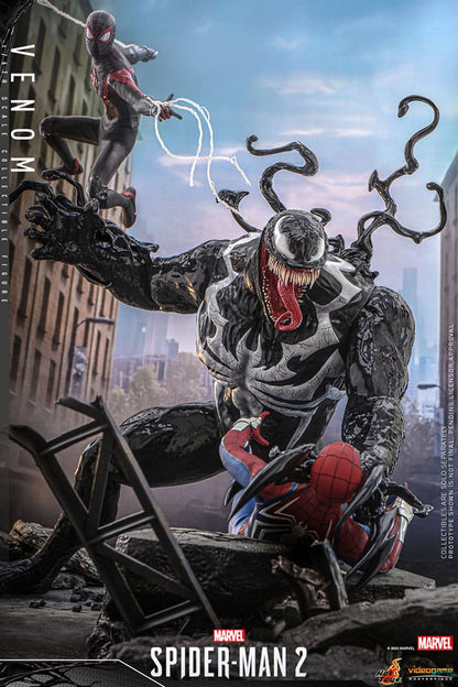 VENOM - SPIDER-MAN 2 (VIDEOGAME) - HOT TOYS FIGURA 1/6 ESCALA 53 CM
