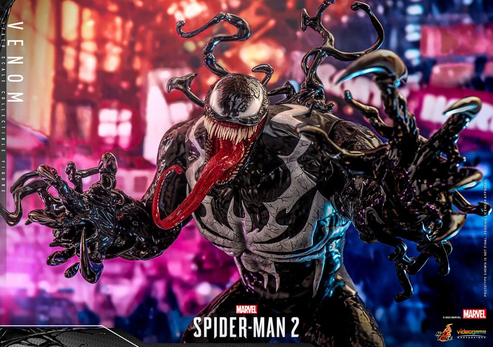VENOM - SPIDER-MAN 2 (VIDEOGAME) - HOT TOYS FIGURA 1/6 ESCALA 53 CM