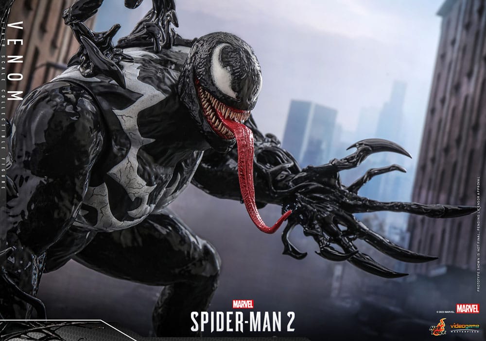 VENOM - SPIDER-MAN 2 (VIDEOGAME) - HOT TOYS FIGURA 1/6 ESCALA 53 CM