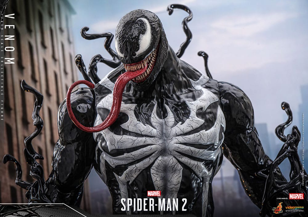 VENOM - SPIDER-MAN 2 (VIDEOGAME) - HOT TOYS FIGURA 1/6 ESCALA 53 CM
