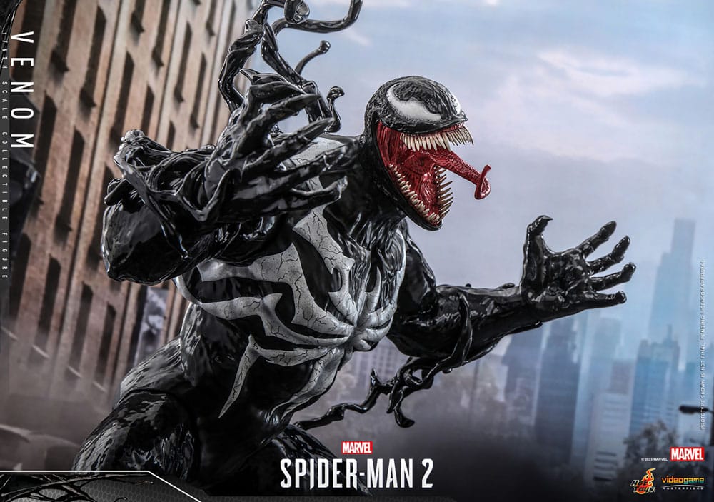 VENOM - SPIDER-MAN 2 (VIDEOGAME) - HOT TOYS FIGURA 1/6 ESCALA 53 CM