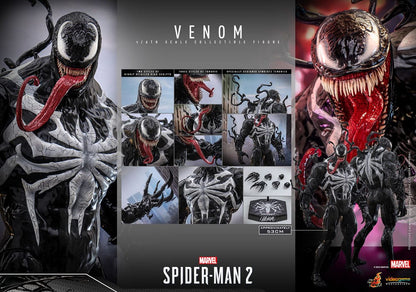 VENOM - SPIDER-MAN 2 (VIDEOGAME) - HOT TOYS FIGURA 1/6 ESCALA 53 CM
