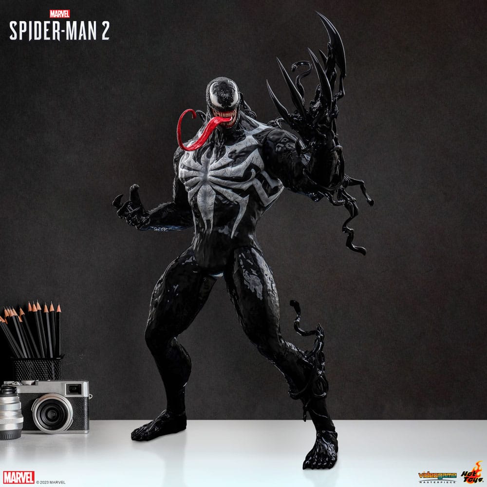 VENOM - SPIDER-MAN 2 (VIDEOGAME) - HOT TOYS FIGURA 1/6 ESCALA 53 CM