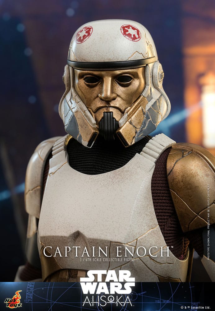 CAPTAIN ENOCH – MOVIE MASTERPIECE 1/6 HOT TOYS – STAR WARS AHSOKA, 30 CM
