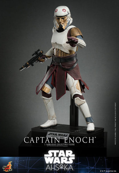 CAPTAIN ENOCH – MOVIE MASTERPIECE 1/6 HOT TOYS – STAR WARS AHSOKA, 30 CM