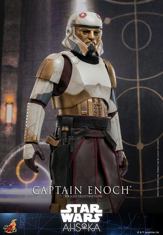 CAPTAIN ENOCH – MOVIE MASTERPIECE 1/6 HOT TOYS – STAR WARS AHSOKA, 30 CM