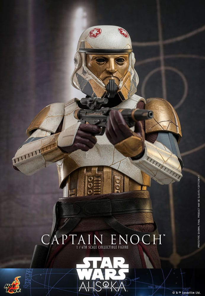 CAPTAIN ENOCH – MOVIE MASTERPIECE 1/6 HOT TOYS – STAR WARS AHSOKA, 30 CM