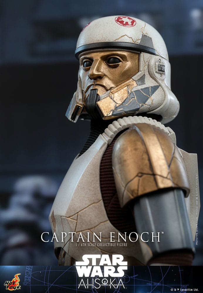 CAPTAIN ENOCH – MOVIE MASTERPIECE 1/6 HOT TOYS – STAR WARS AHSOKA, 30 CM