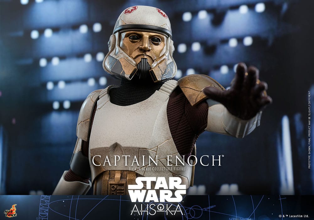 CAPTAIN ENOCH – MOVIE MASTERPIECE 1/6 HOT TOYS – STAR WARS AHSOKA, 30 CM