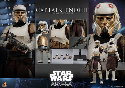 CAPTAIN ENOCH – MOVIE MASTERPIECE 1/6 HOT TOYS – STAR WARS AHSOKA, 30 CM