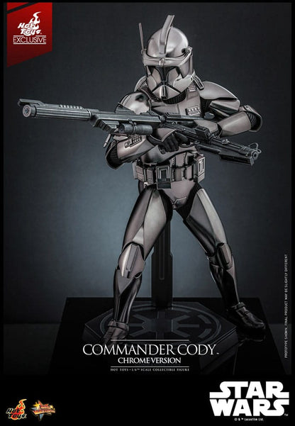COMMANDER CODY CHROME VERSION FIGURA 1/6 STAR WARS 30 CM HOT TOYS EXCLUSIVE