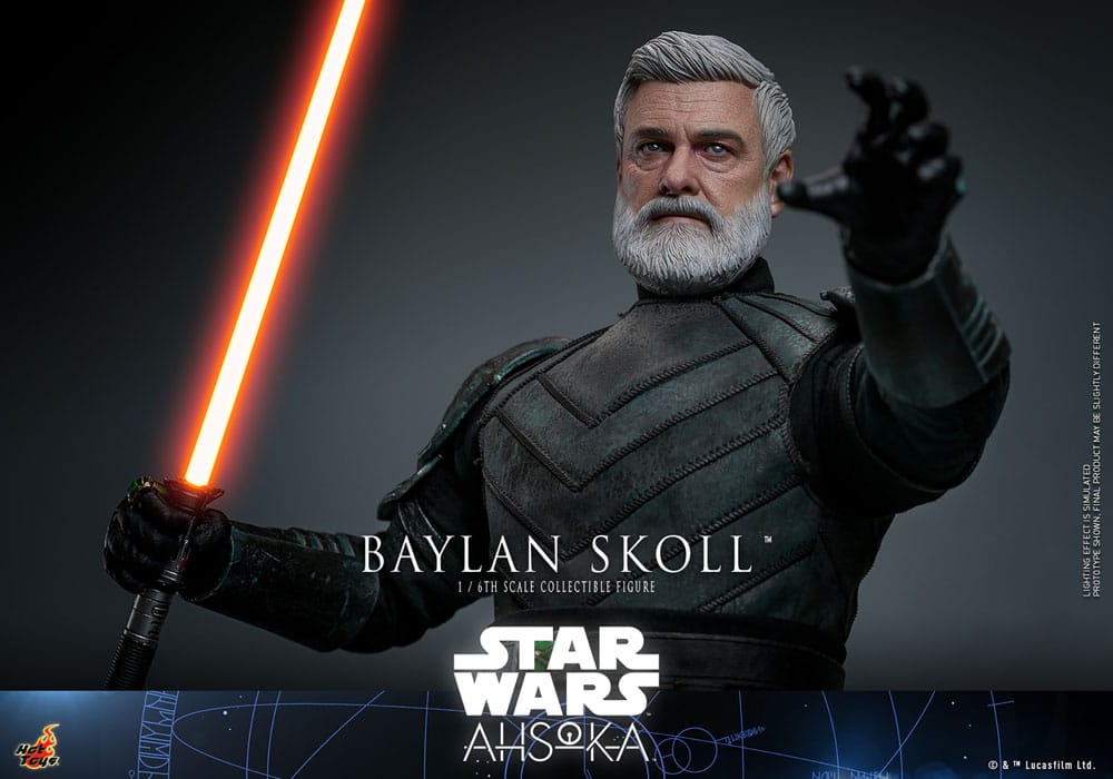 BAYLAN SKOLL – 1/6 SCALE HOT TOYS FIGURE – STAR WARS AHSOKA