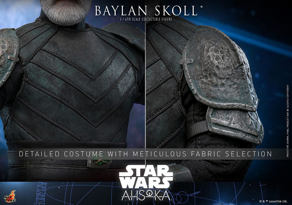 BAYLAN SKOLL – 1/6 SCALE HOT TOYS FIGURE – STAR WARS AHSOKA