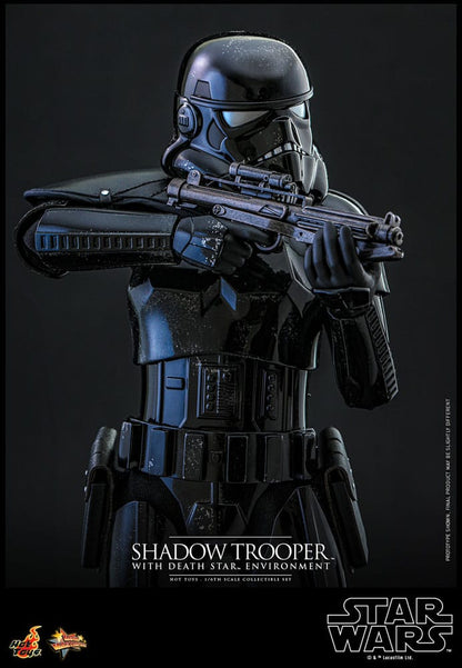 SHADOW TROOPER CON ESCENARIO DE LA ESTRELLA DE LA MUERTE – HOT TOYS FIGURA 1/6 STAR WARS