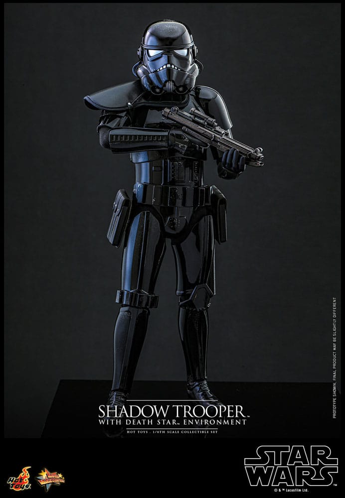 SHADOW TROOPER CON ESCENARIO DE LA ESTRELLA DE LA MUERTE – HOT TOYS FIGURA 1/6 STAR WARS
