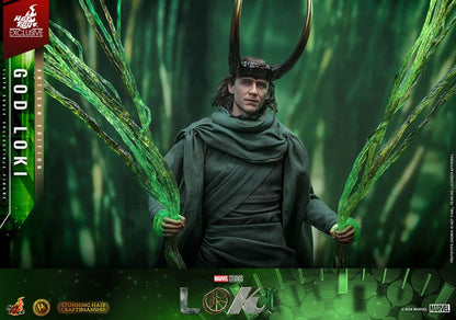 LOKI – GOD LOKI ARTISAN EDITION DX 1/6 HOT TOYS EXCLUSIVE – MARVEL, 31 CM