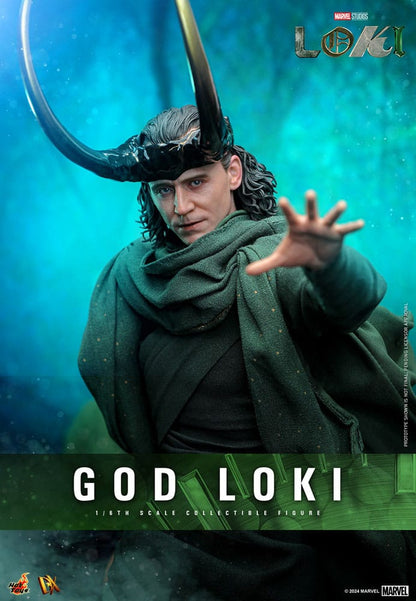 GOD LOKI FIGURA DX 1/6 MARVEL 31 CM HOT TOYS