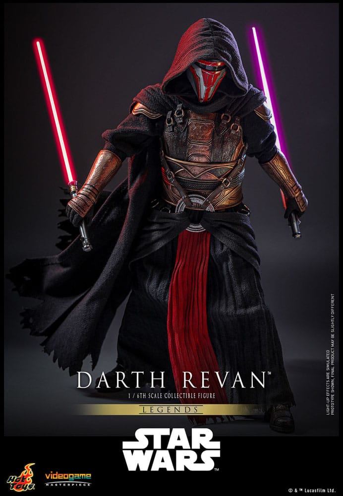 DARTH REVAN - FIGURA 1/6 STAR WARS LEGENDS VIDEO GAME MASTERPIECE 31 CM - HOT TOYS