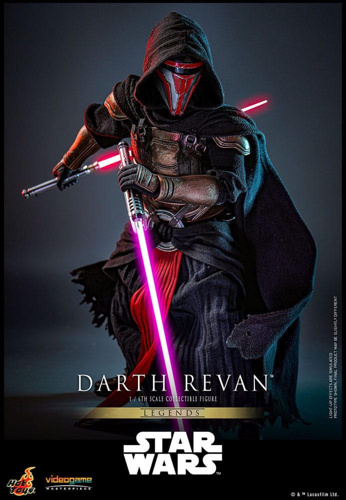 DARTH REVAN - FIGURA 1/6 STAR WARS LEGENDS VIDEO GAME MASTERPIECE 31 CM - HOT TOYS